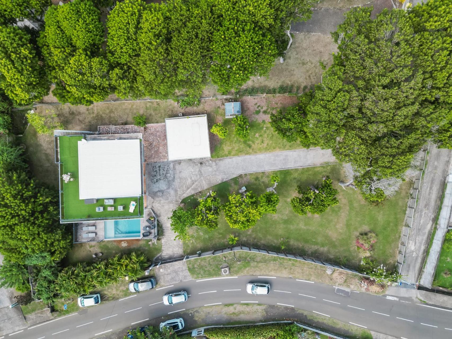 Villa Kaléna : 4 ch, plage à 50m, vue mer Le Diamant Exterior foto
