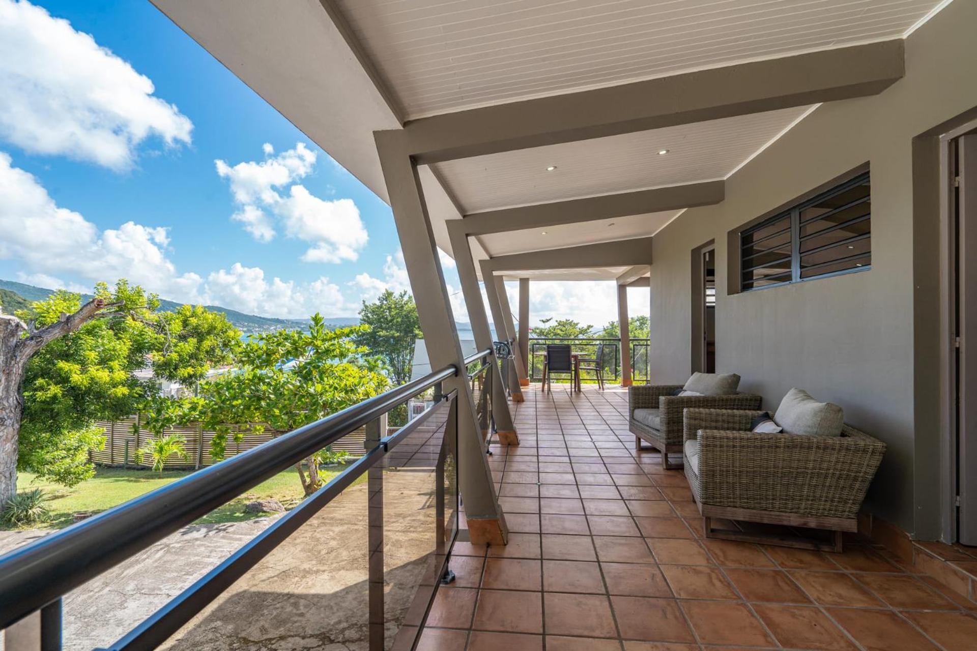 Villa Kaléna : 4 ch, plage à 50m, vue mer Le Diamant Exterior foto