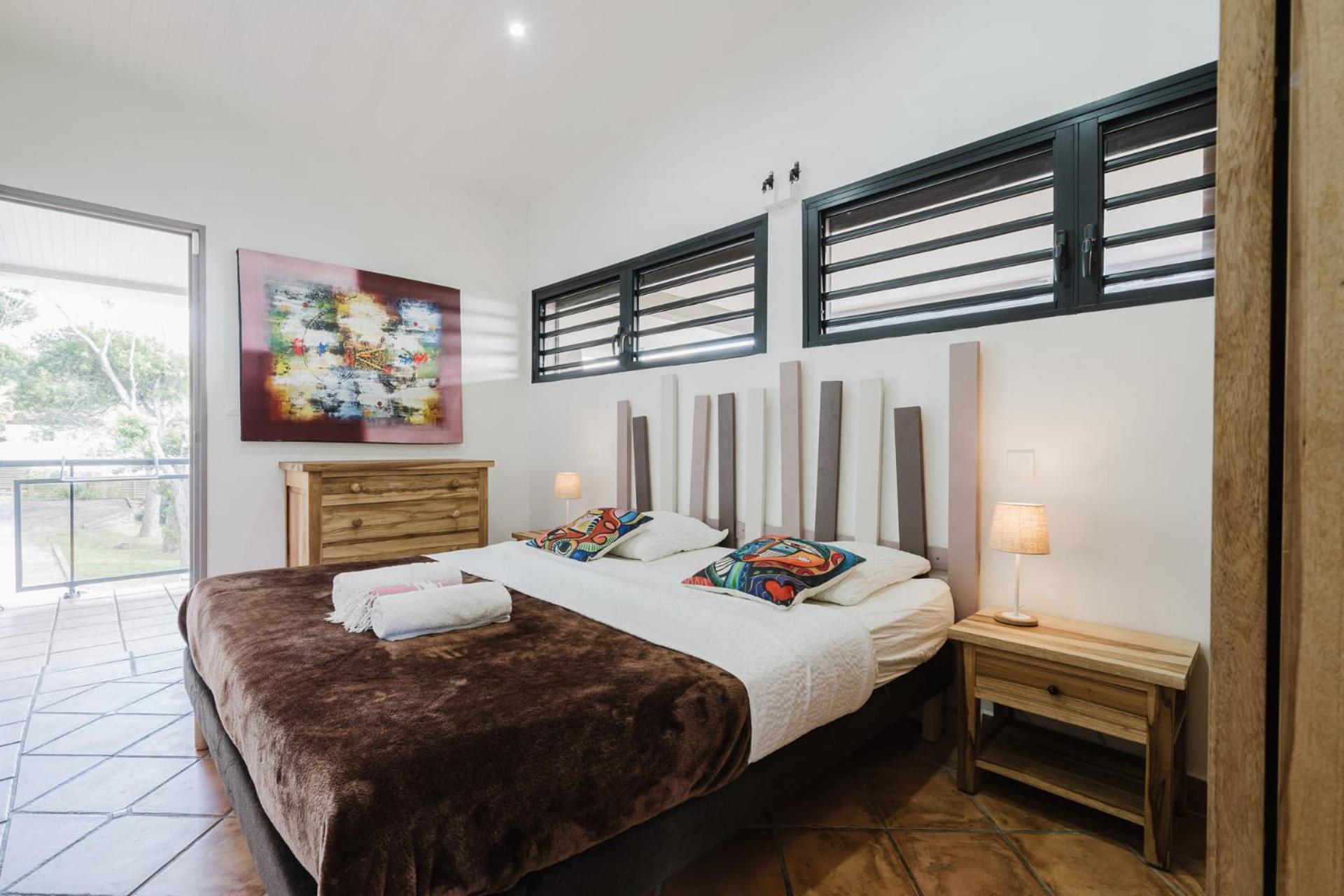 Villa Kaléna : 4 ch, plage à 50m, vue mer Le Diamant Exterior foto